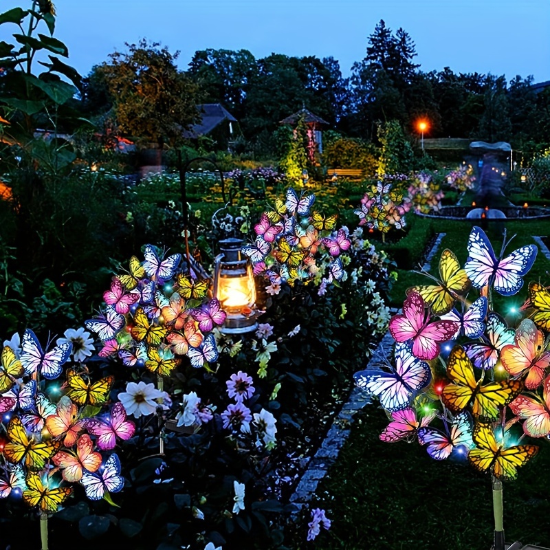 Solar Street Light Led - Luci da giardino a farfalla a