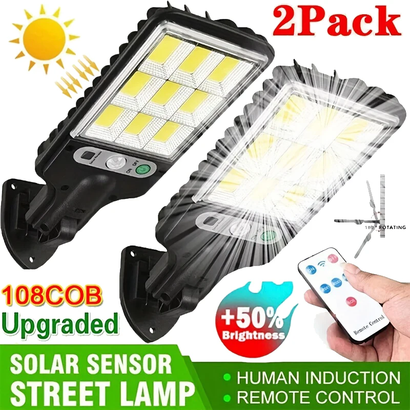 Solar Street Light Led - Potente lampada da parete a LED
