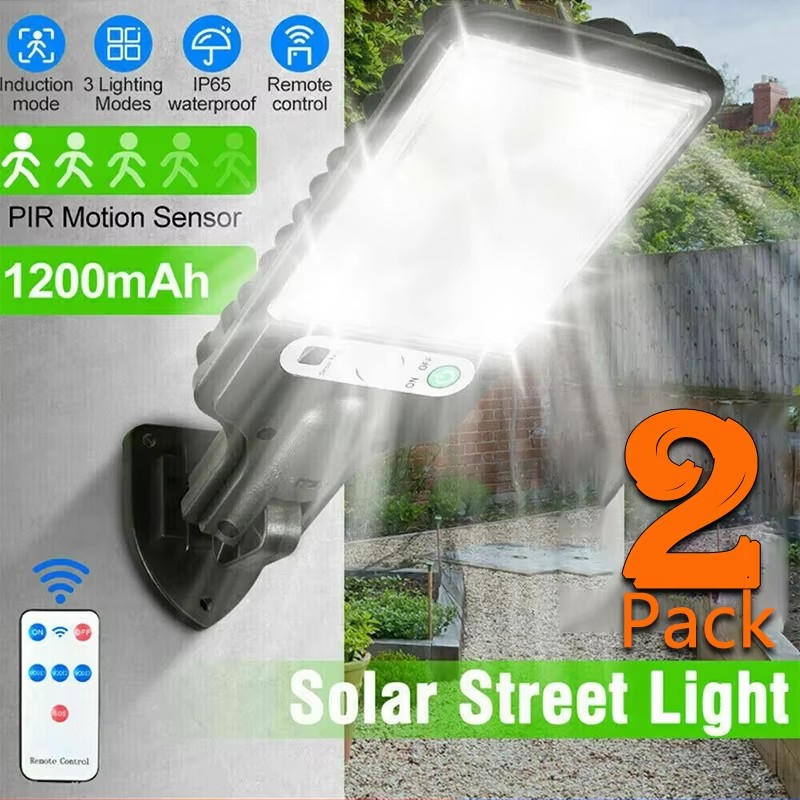 Solar Street Light Led - Luci Solari da Giardino con Sensore