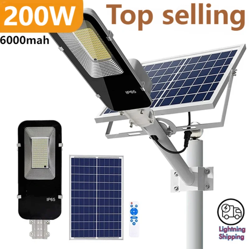 Solar Street Light Led - Lampione stradale solare esterno potente da