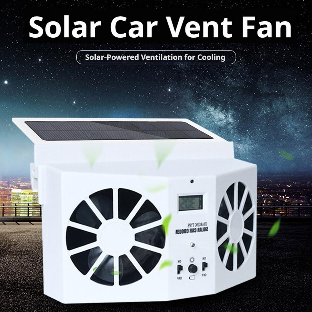 Renewable Energy Fan - Ventilatore per Auto Ricaricabile a Energia