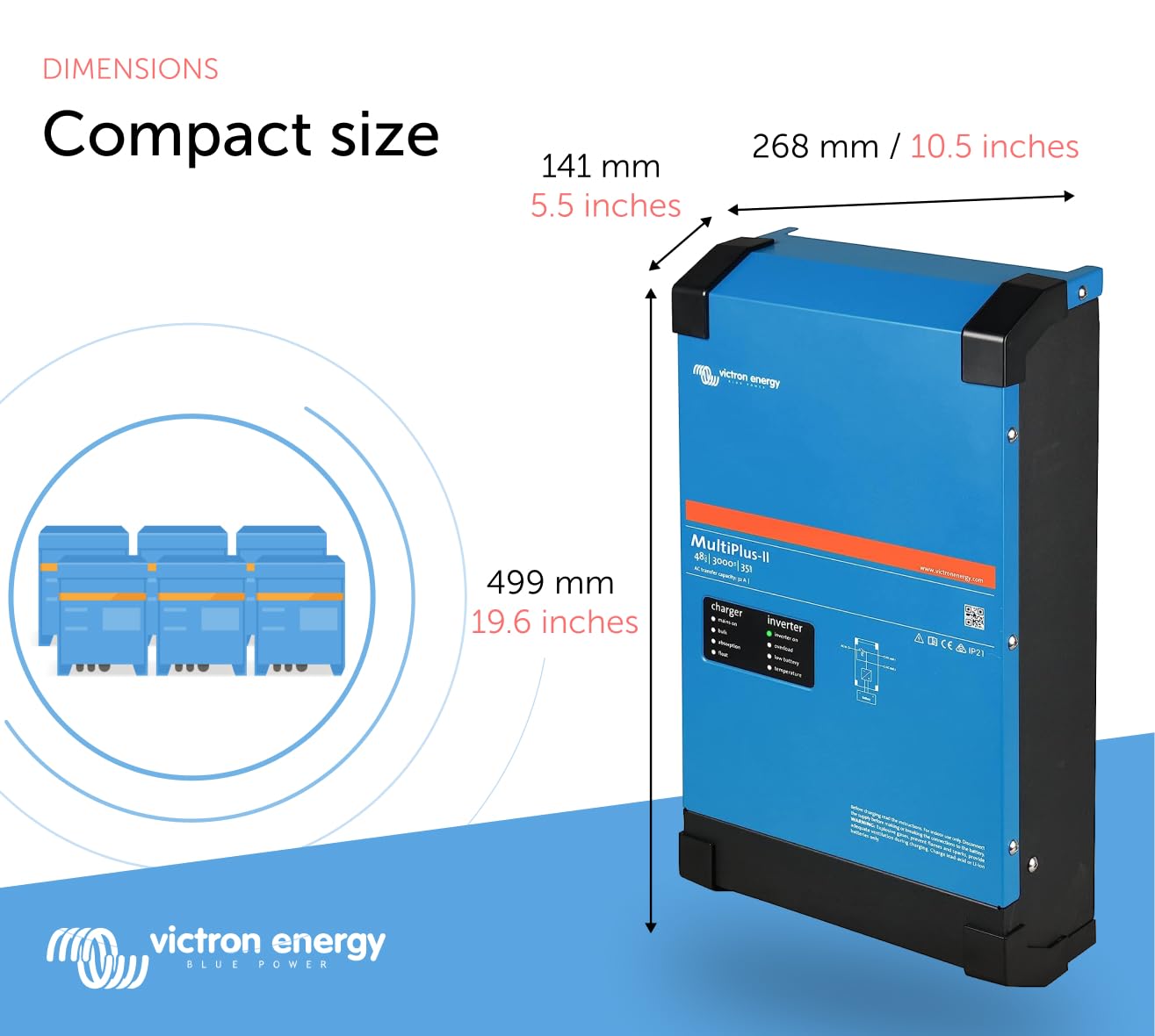 Inverter di Potenza Victron En - Victron Inverter Multiplus recensione e prezzo