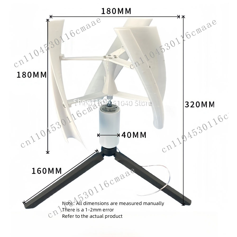 Nuovo FAI DA TE Turbina Eolica - Mini Wind Turbine Vertical recensione e prezzo