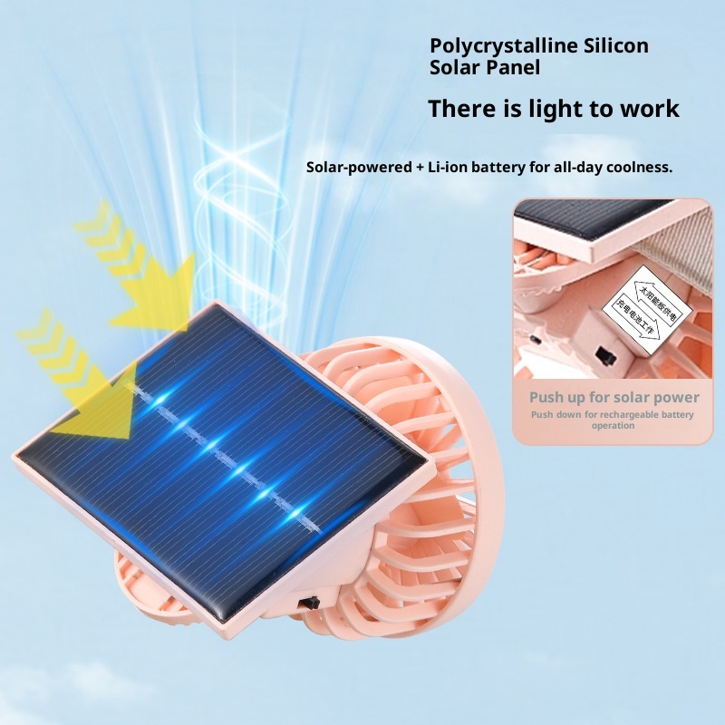 Ventilatore a clip ad energia  - Renewable Energy Fan recensione e prezzo