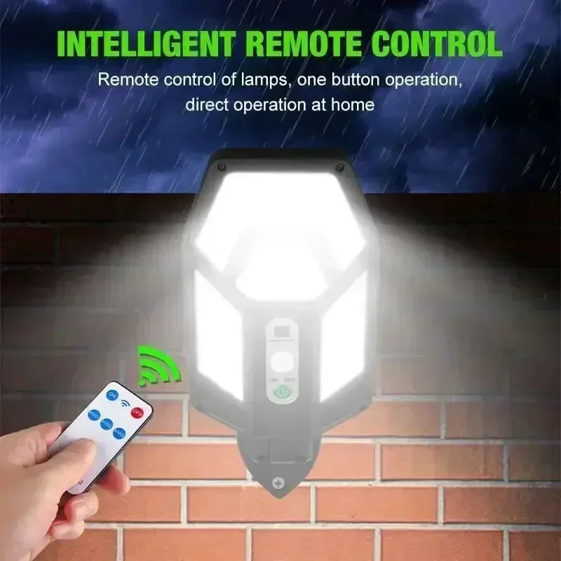 Potente lampada da parete sola - Solar Street Light Led recensione e prezzo