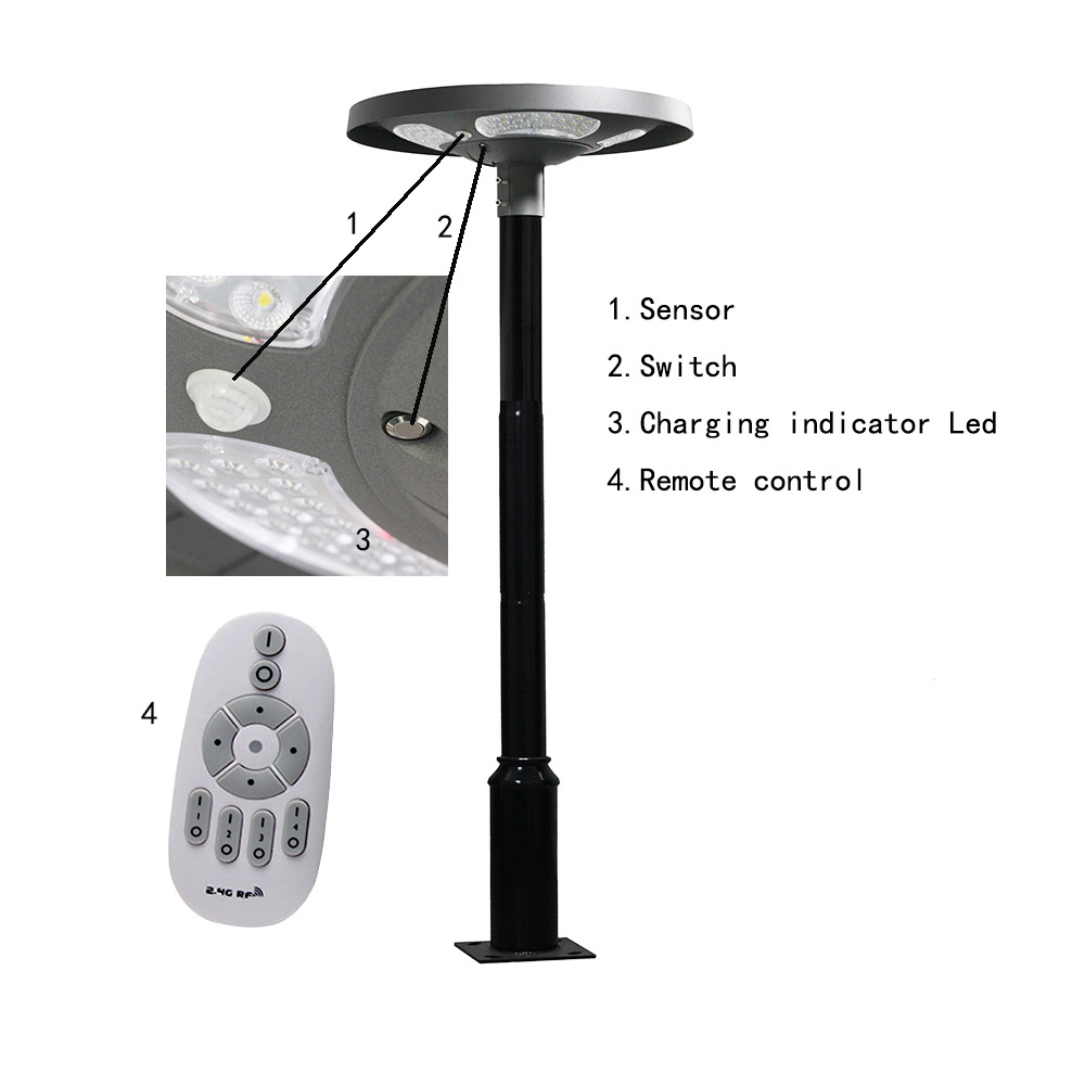 Lampada Solare LED UFO Imperme - Solar Street Light Led recensione e prezzo