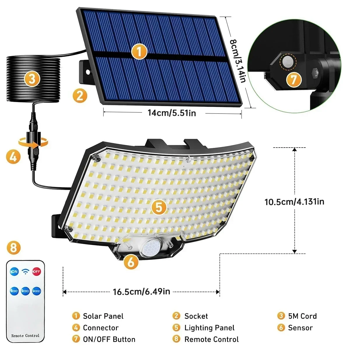 Luce solare super luminosa a 2 - Solar Street Light Led recensione e prezzo