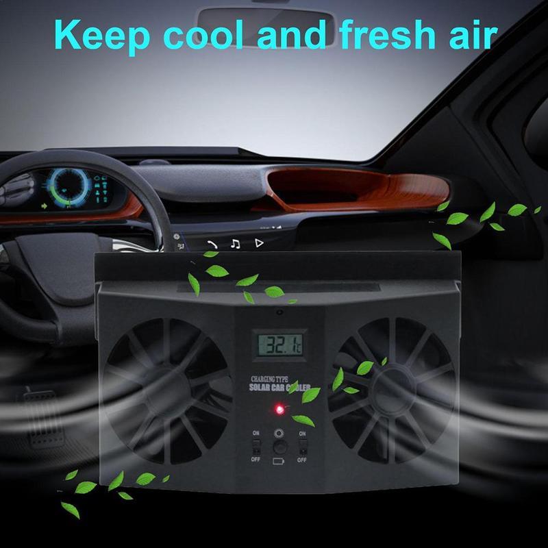 Ventilatore per Auto Ricaricab - Renewable Energy Fan recensione e prezzo