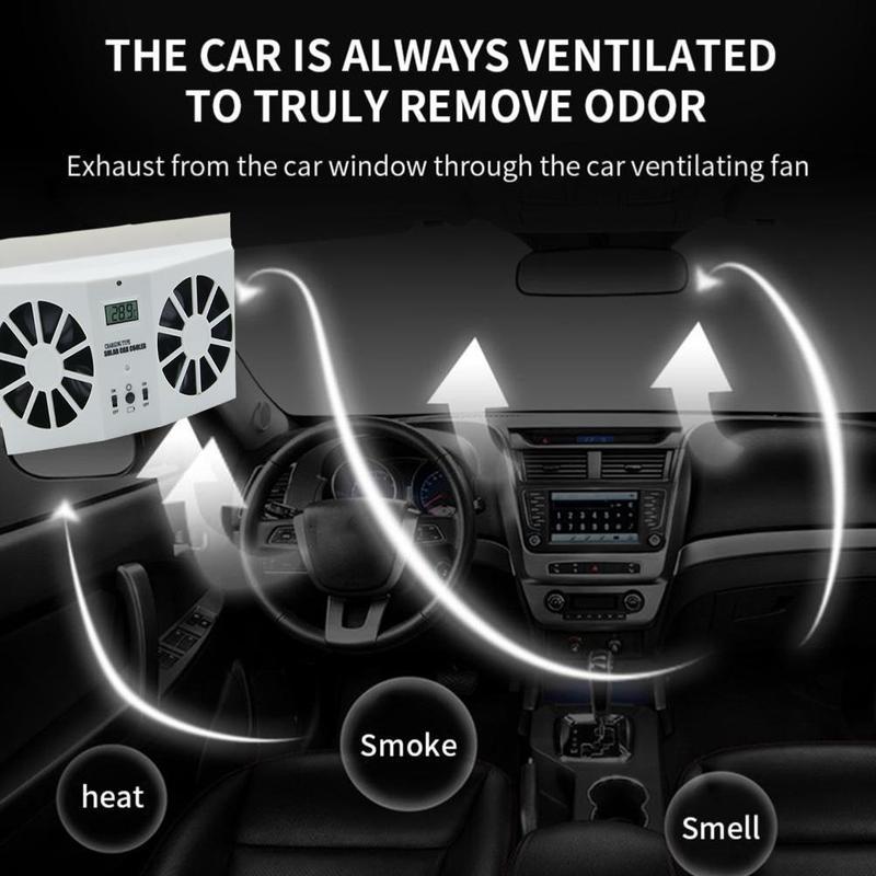 Ventilatore per Auto Ricaricab - Renewable Energy Fan recensione e prezzo